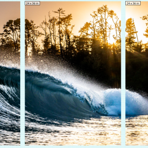 San Simeon Blues 36x72